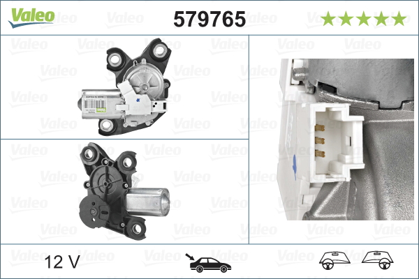 VALEO 579765 Motore tergicristallo